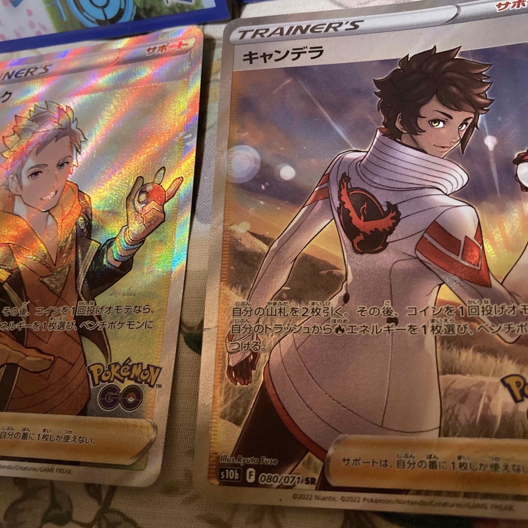 ポケモン - 【ポケカ】キャンデラSR✨スパークSR✨PokemonGOスリーブ