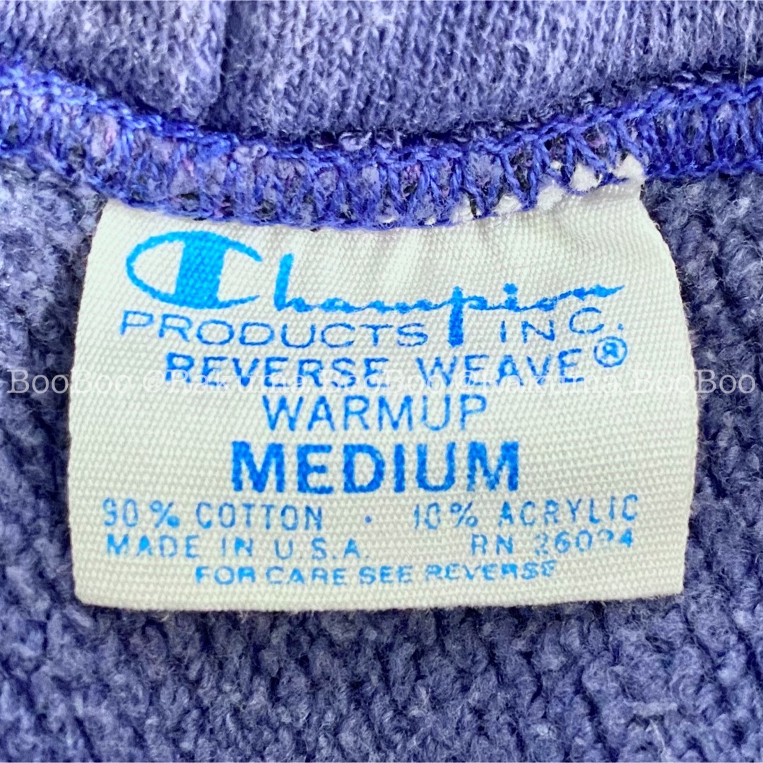 Champion - 70s 単色タグ Champion リバースウィーブ 目無し パーカー