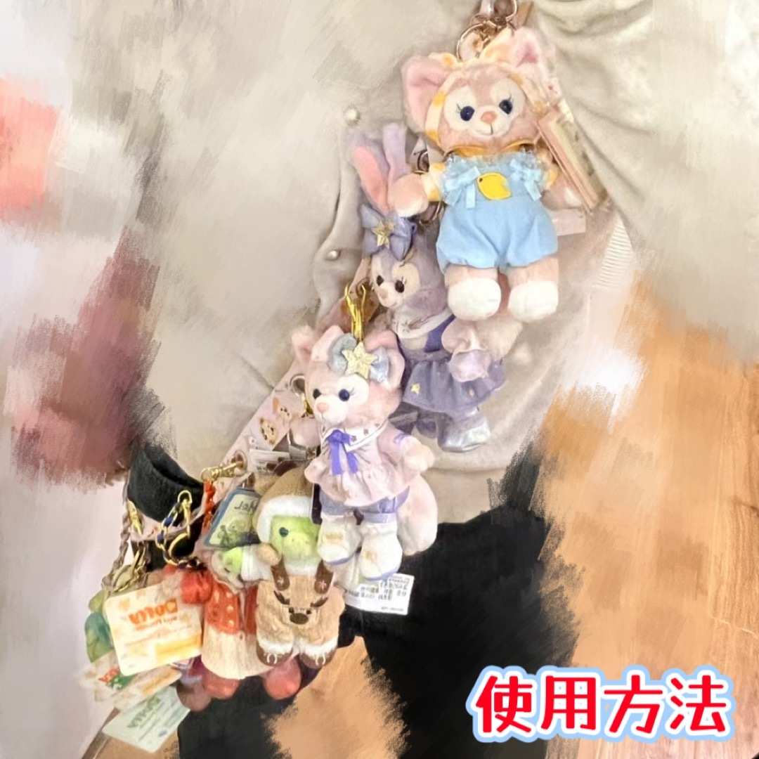 Disney - 【最新☆正規品】ステラルー ぬいぐるみバッジ専用ストラップ