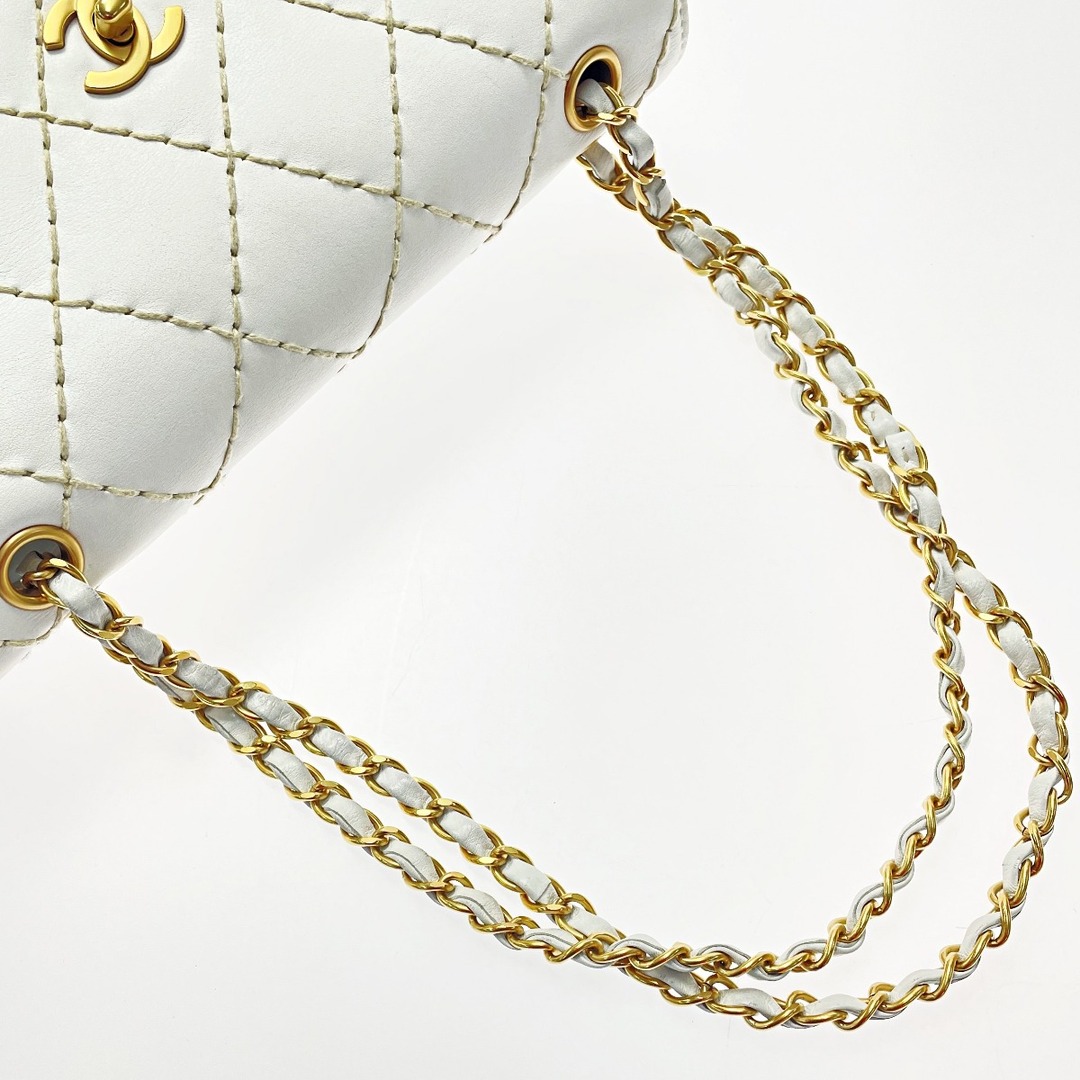 CHANEL - CHANEL シャネル マトラッセ25 ワイルドステッチ A14687