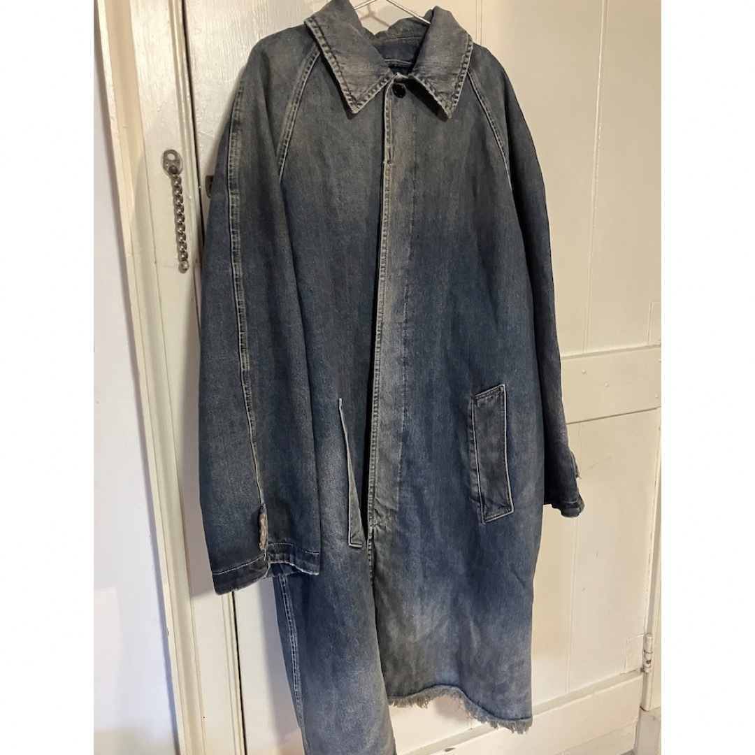 BALENCIAGA - balenciaga oversized denim coat デニムコートの通販 by