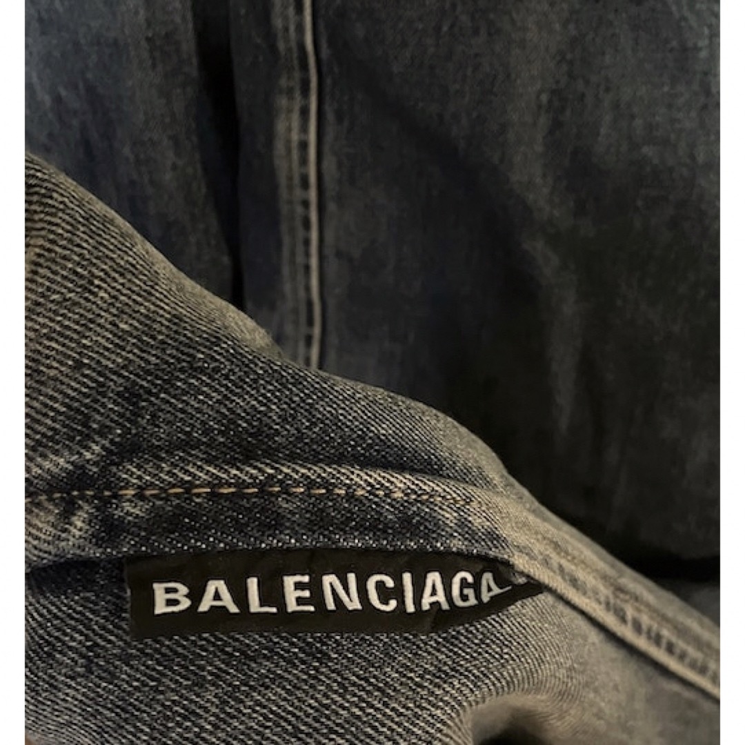 BALENCIAGA - balenciaga oversized denim coat デニムコートの通販 by