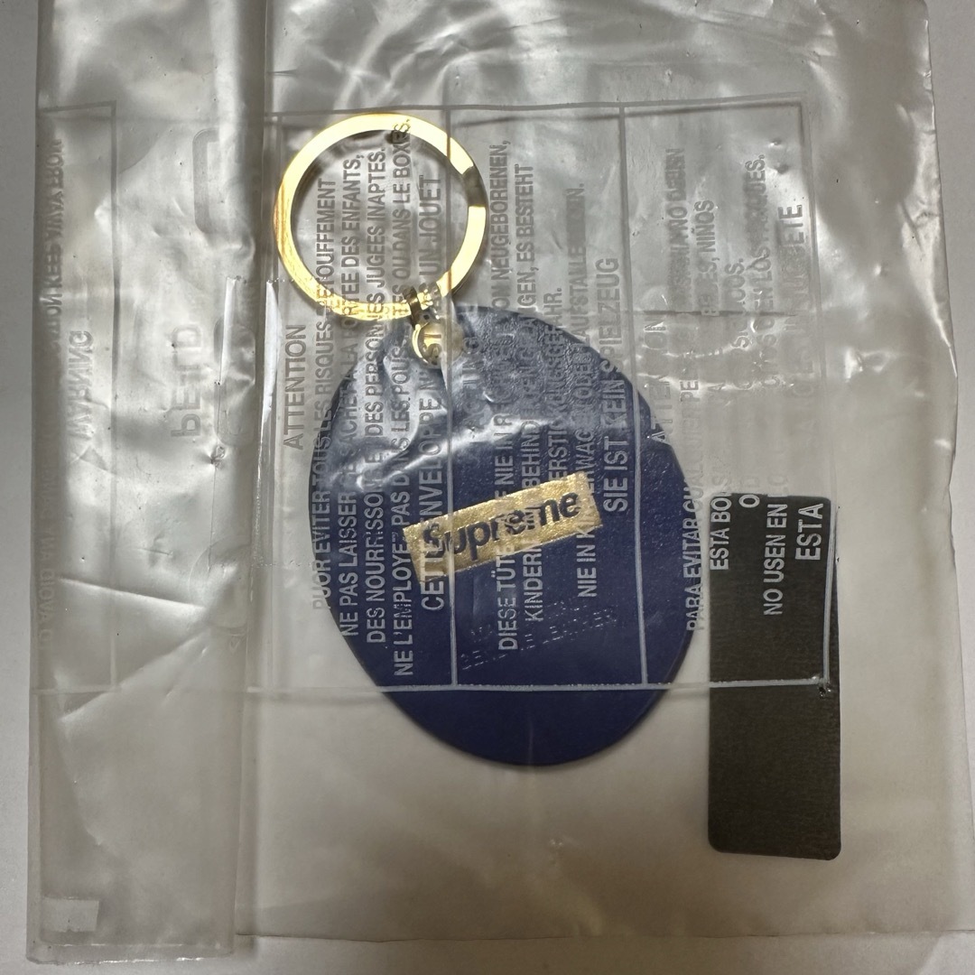 Supreme - Supreme Guadalupe Leather Keychain Blueの通販 by xxxx