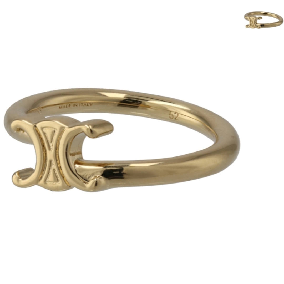 CELINE - セリーヌ CELINE アシンメトリックリング トリオンフ 指輪