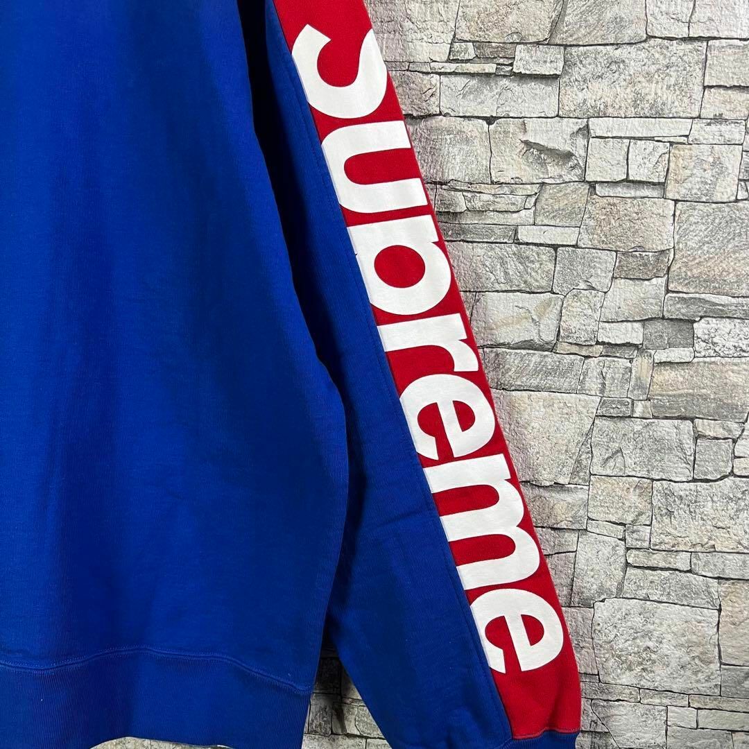 Supreme - 【希少XLサイズ】Supreme 両袖プリントロゴ パーカー 入手