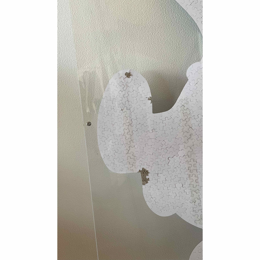 KAWS カウズ パズル「STAY STEADY」完成品 額装 アクリルフレームの