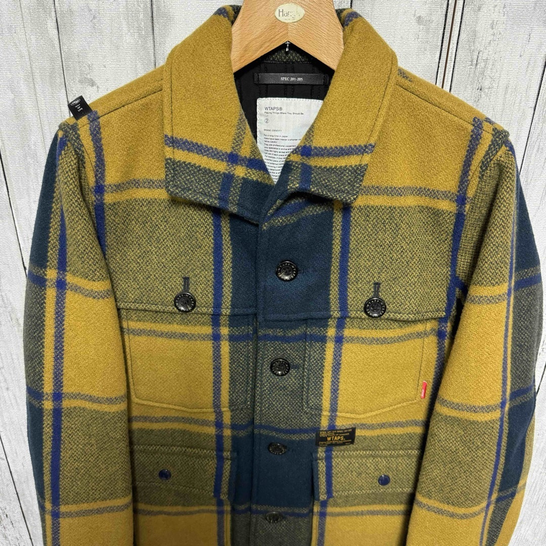 WTAPS ダブルタップス サイズ1 ランバージャック ジャケット メルトン