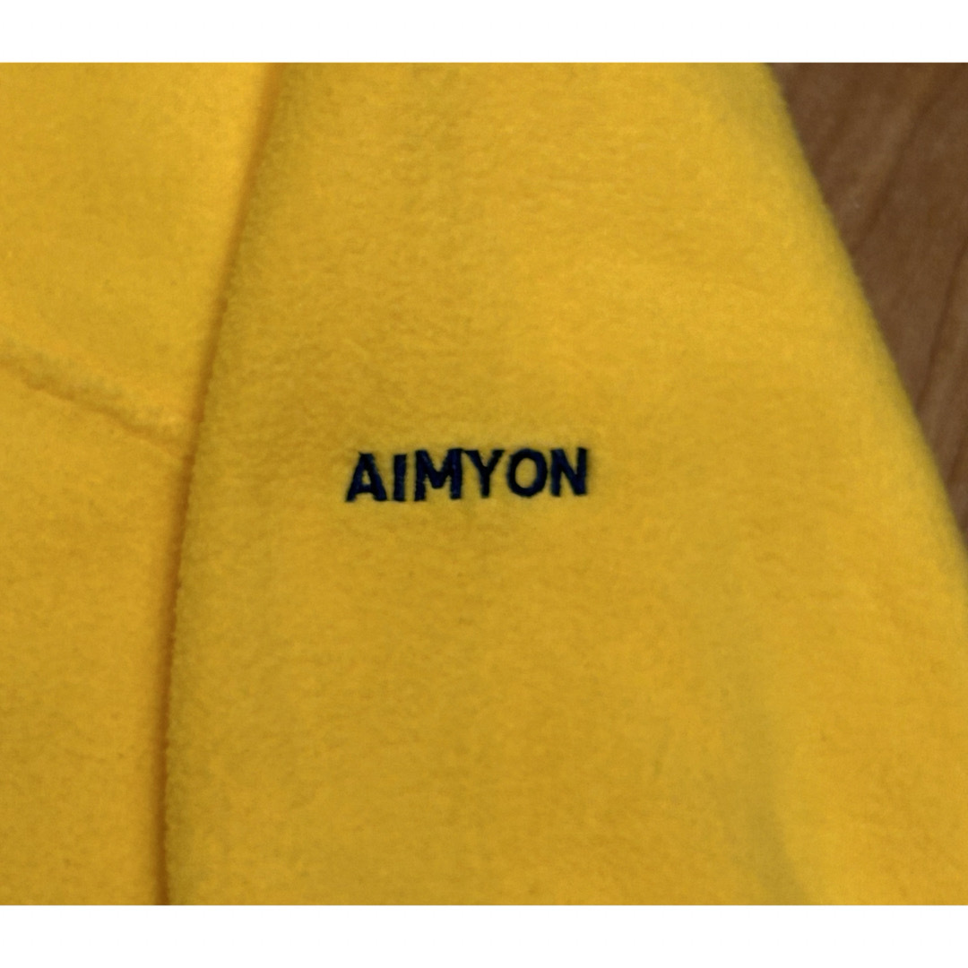 美品 あいみょん 会員限定 ぬくもりプリーズフリース イエロー 黄色