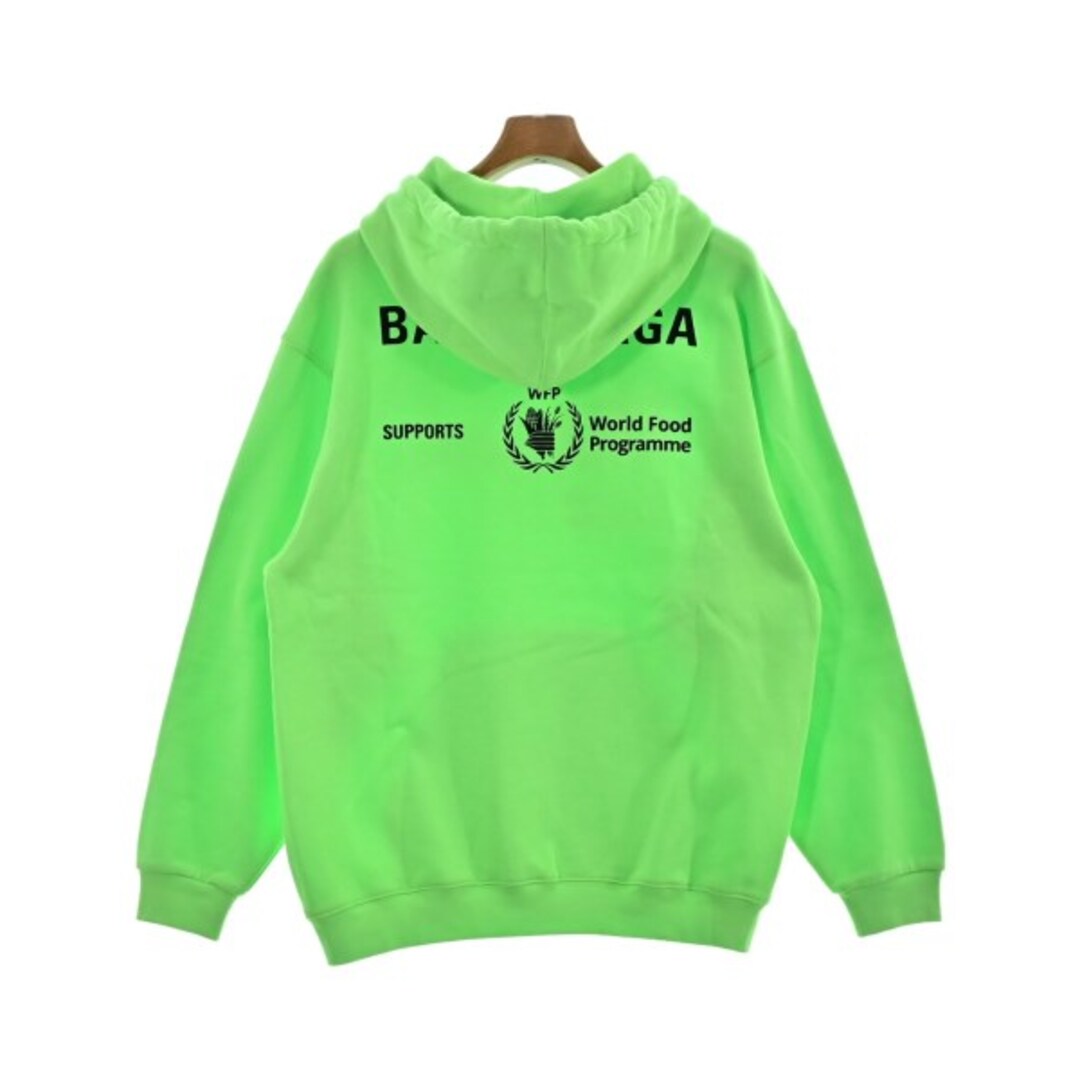 BALENCIAGA - BALENCIAGA バレンシアガ パーカー XS 緑 【古着】【中古