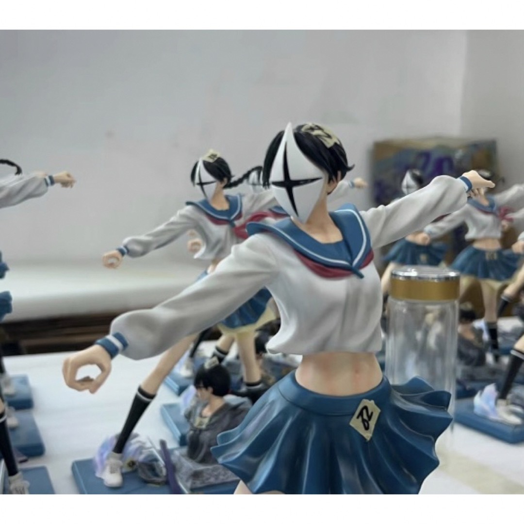 假面軍団 矢胴丸リサ ブリーチ BLEACH ガレージキット フィギュアの