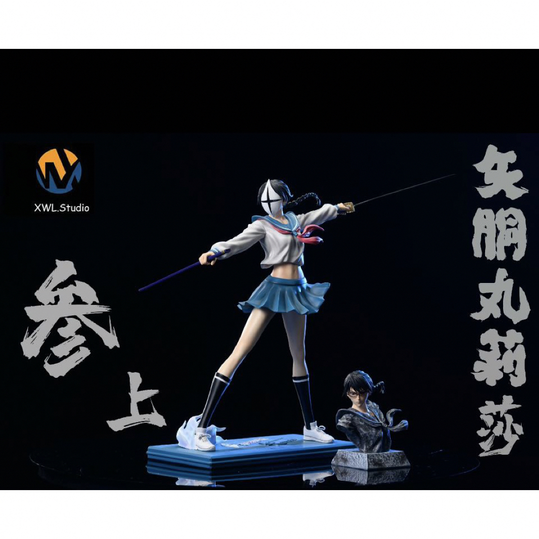 假面軍団 矢胴丸リサ ブリーチ BLEACH ガレージキット フィギュアの