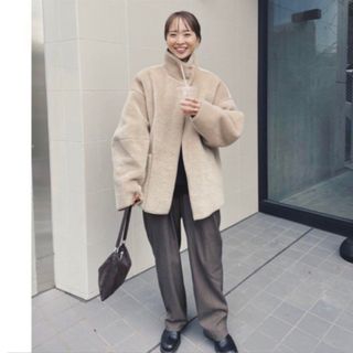 TODAYFUL - todayful standcollar boa jacketの通販 by プロフ必読して