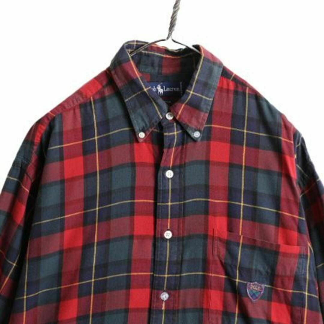 Ralph Lauren - 90s 初期 ポロゴルフ ラルフローレン チェック ボタン