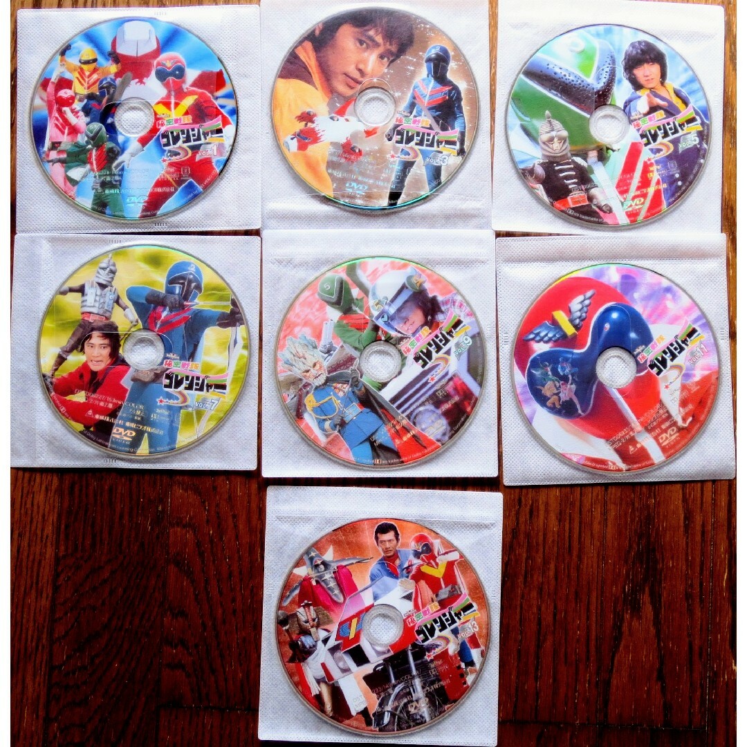 秘密戦隊ゴレンジャー DVD 全巻セット♪ 全14巻の通販 by さくら's