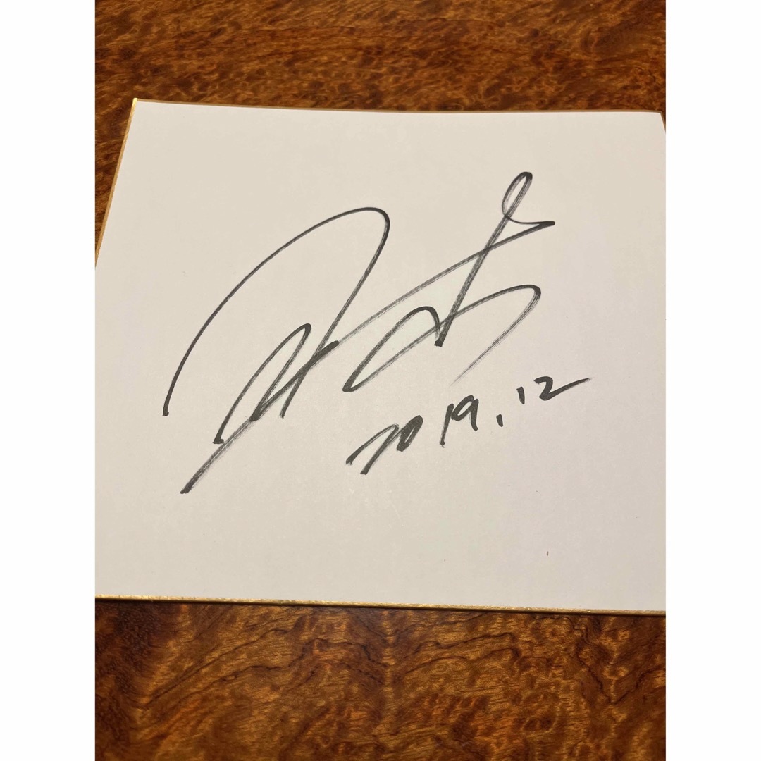 チャン・ヒョク サイン入りB6サイズカード&色紙の通販 by そめ's shop