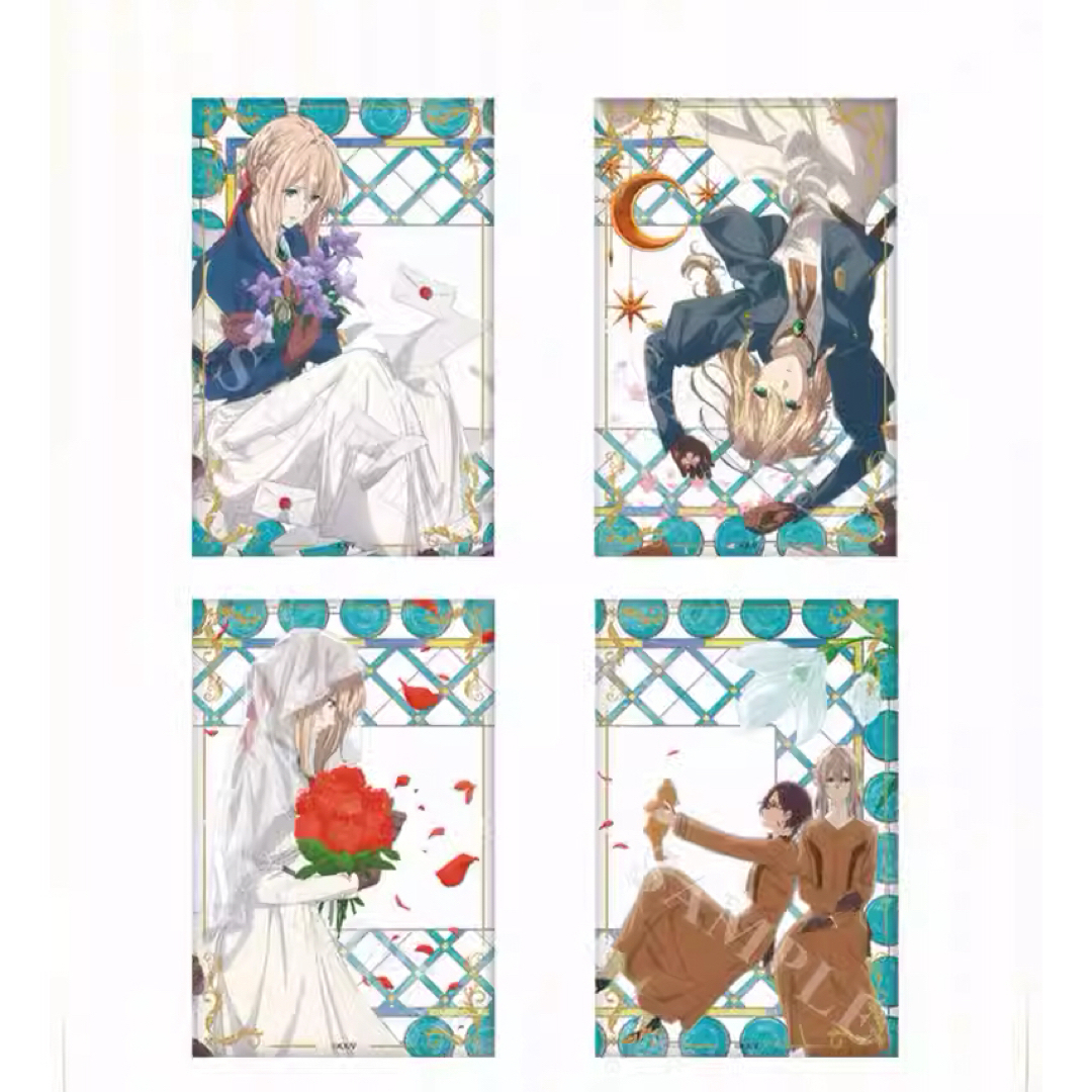 ヴァイオレット・エヴァーガーデン 中国限定 マグネット 4種セットの