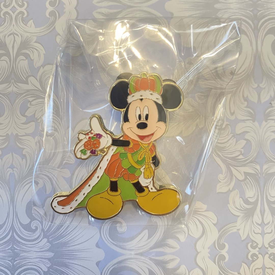 ミッキーマウス - ディズニー 40周年 ハロウィン ミッキー ピンバッジ