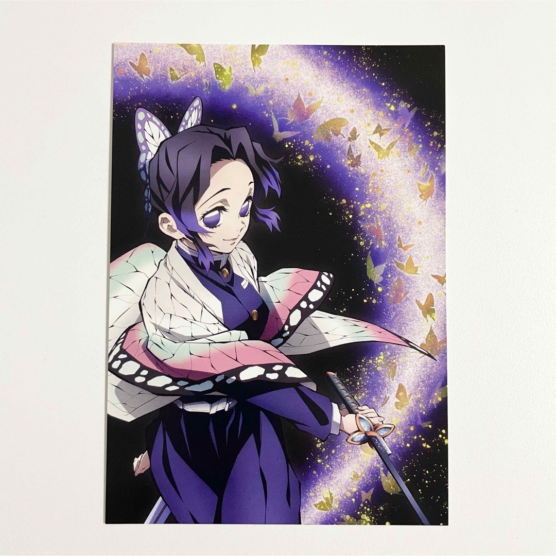 未使用＊ 鬼滅の刃 胡蝶しのぶ 全集中展 ポストカード 【おまけあり