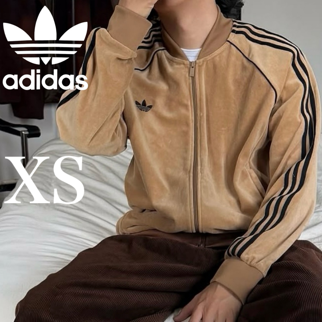adidas Originals - 希少XS⭐️adidasアディカラー ブラウン ベロア