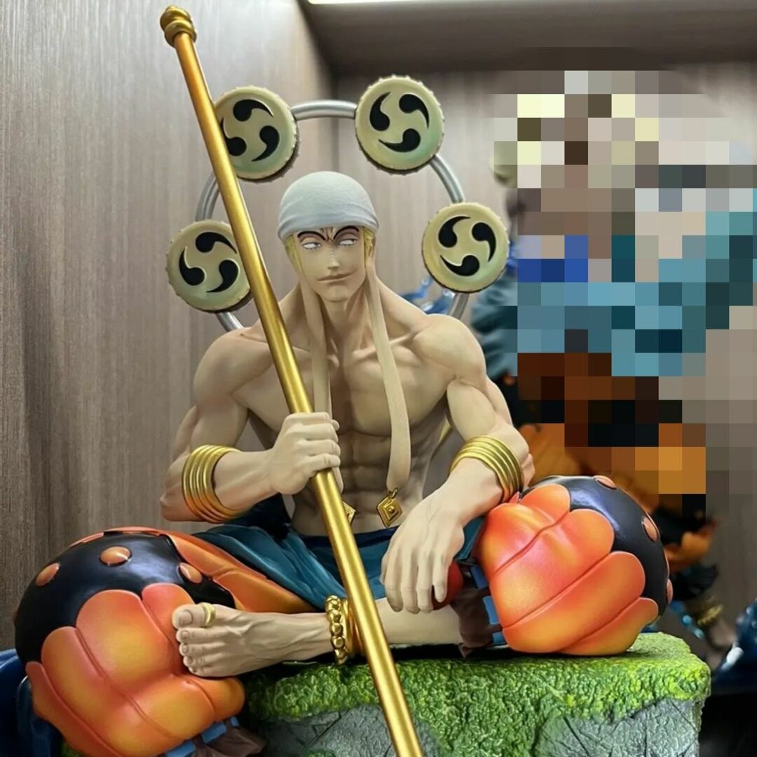 ワンピース 神 エネル ゴッド ガレージキット フィギュア POPサイズの