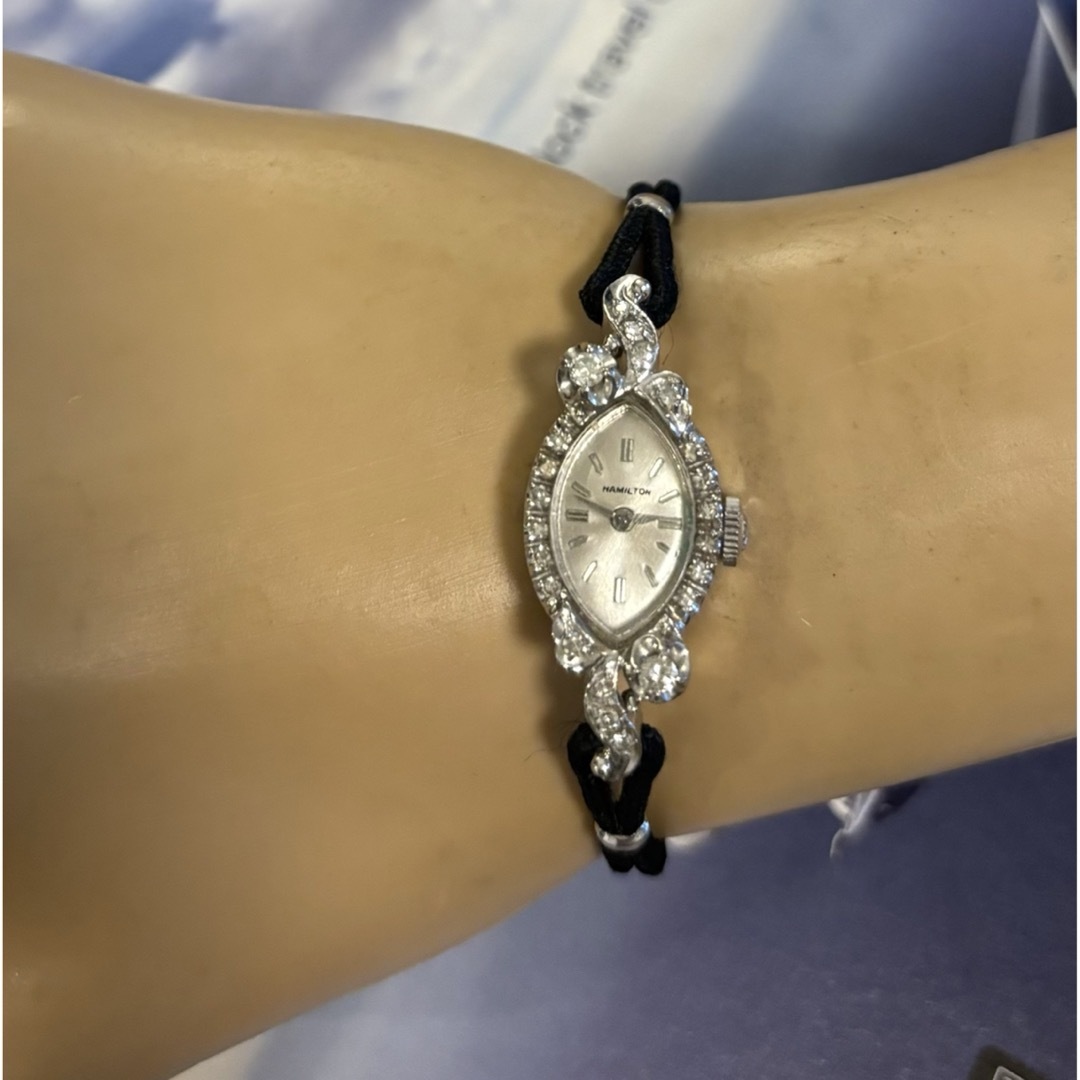 Hamilton - Hamilton ハミルトン レディース アンティーク時計 14K純正