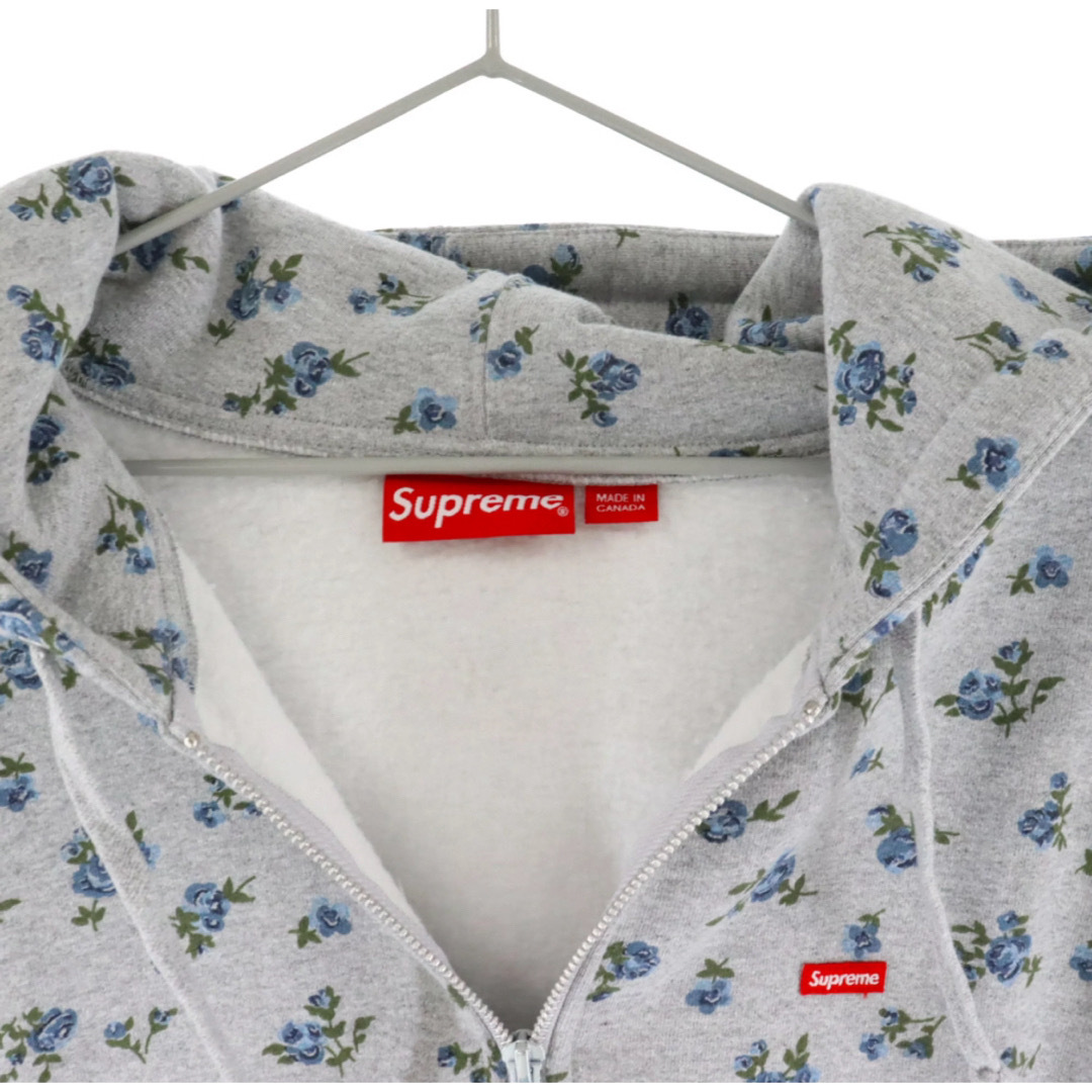 Supreme - SUPREME スモールボックスロゴ 花柄 ジップアップパーカー