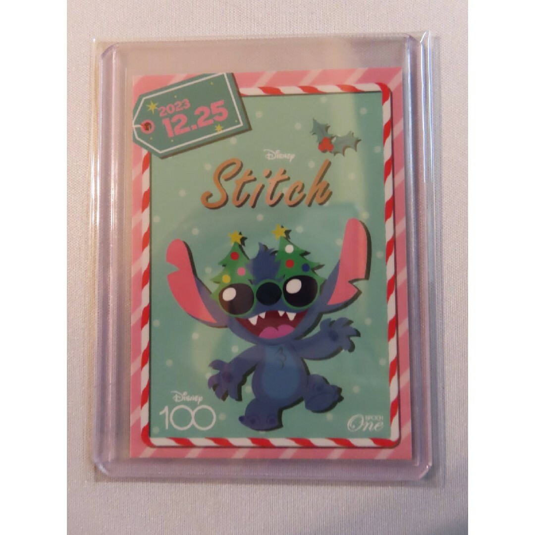 EPOCH ONE スティッチ 006 ディズニー クリスマス カードの通販 by