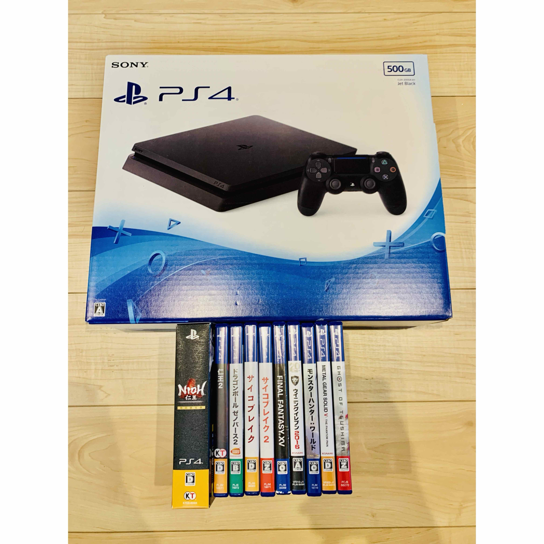 PS4CUH1200500GBPS4 本体 CUH-2000AB01 500GB ジェットブラック
