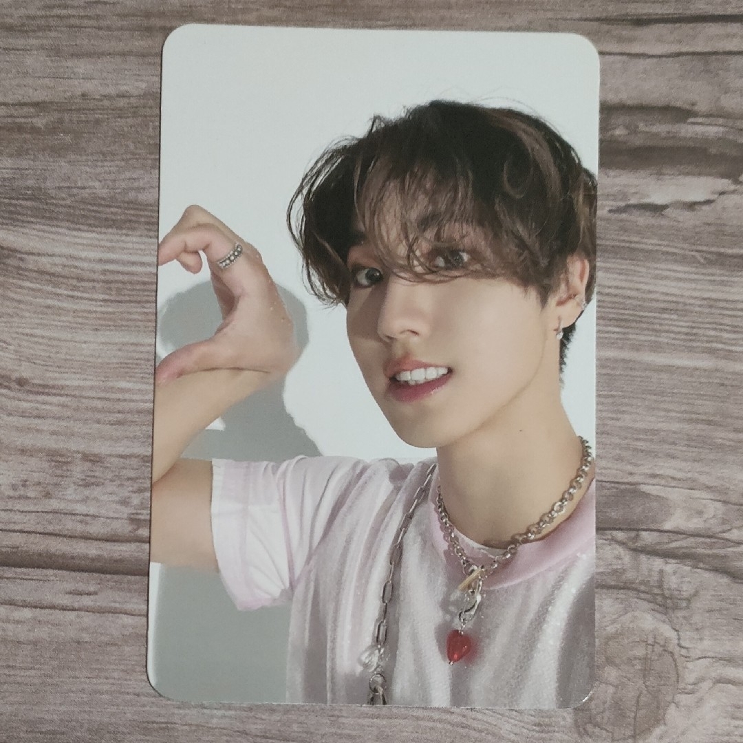 Stray Kids - ハン□Stray Kids スキズ MAXIDENT トレカ①ハートの通販