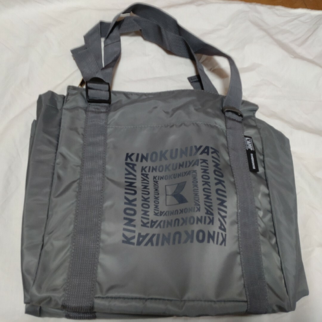 紀ノ国屋 - 紀ノ国屋 フェリシモ レジカゴリュック 未使用 グレーの