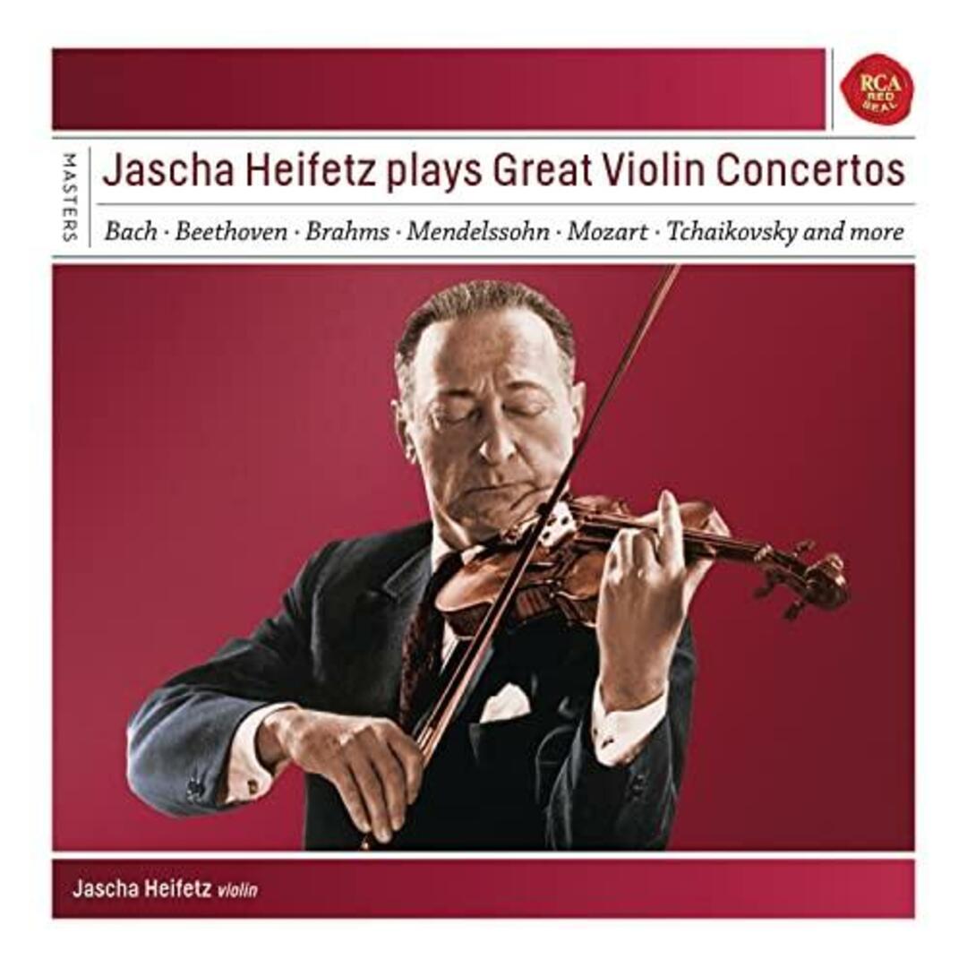 中古CD】Jascha Heifetz Plays Great Violin Concertos／ヤッシャ