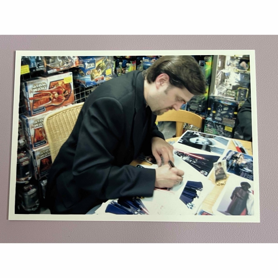 スターウォーズ 直筆サイン ダース・ベイダー C.アンドリュー