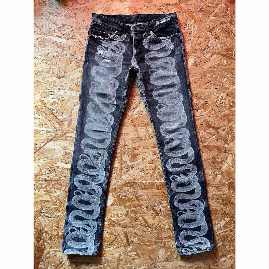 HYSTERIC GLAMOUR - HYSTERIC GLAMOUR 蛇柄 へび スネーク柄 パンツの