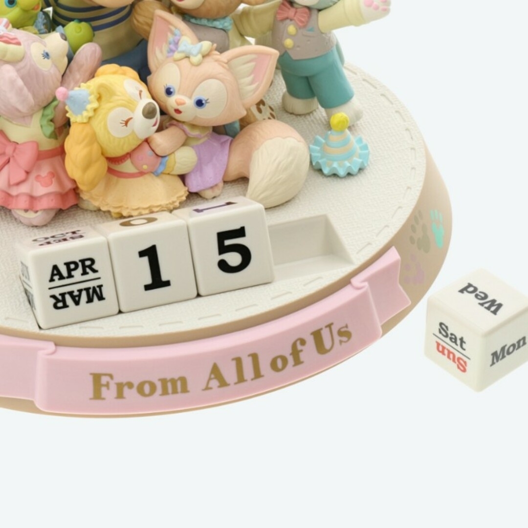 ダッフィー&フレンズ 東京ディズニーリゾート40周年 万年カレンダー