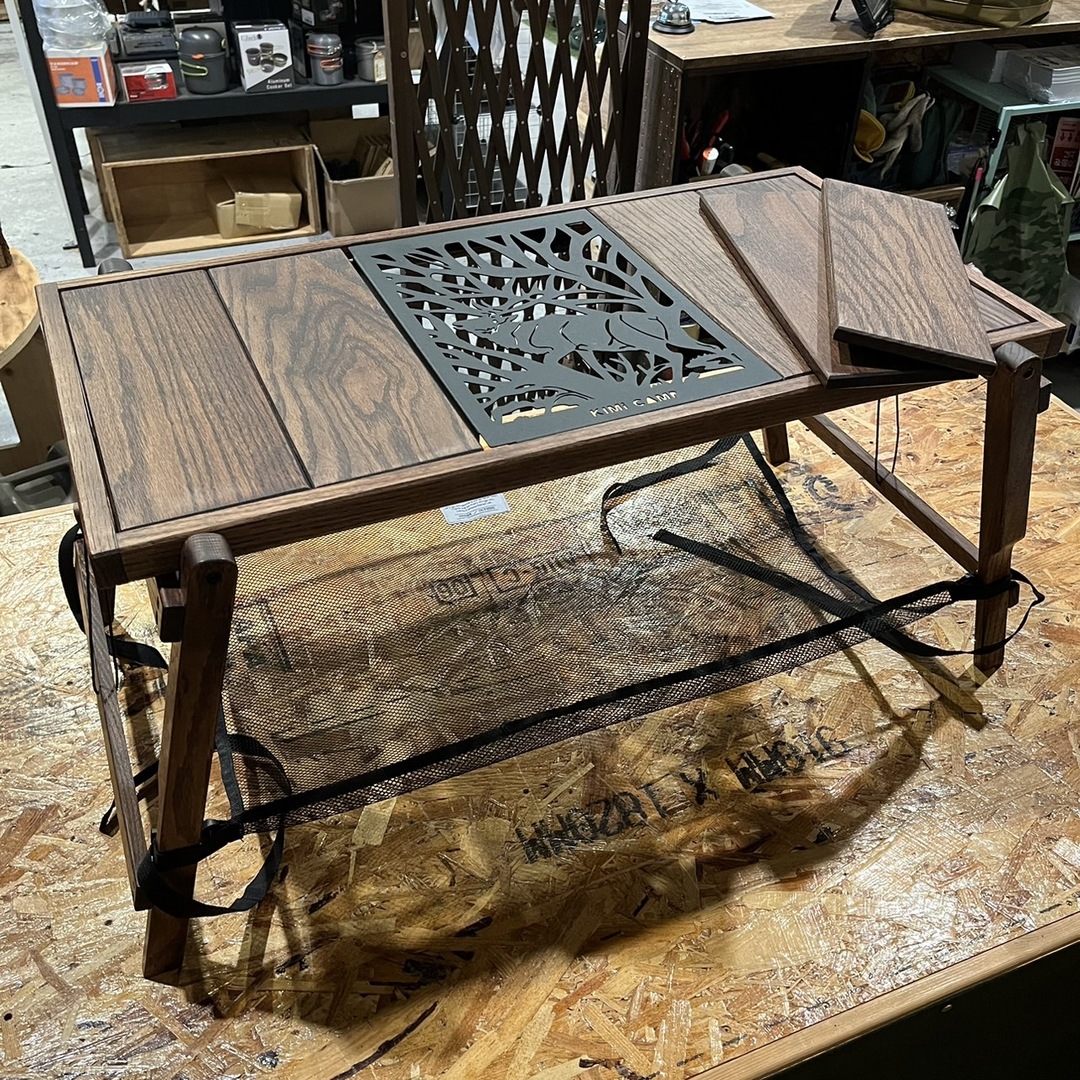 KIMICAMP(キミキャンプ) インフィニティ テーブル(ウォールナット