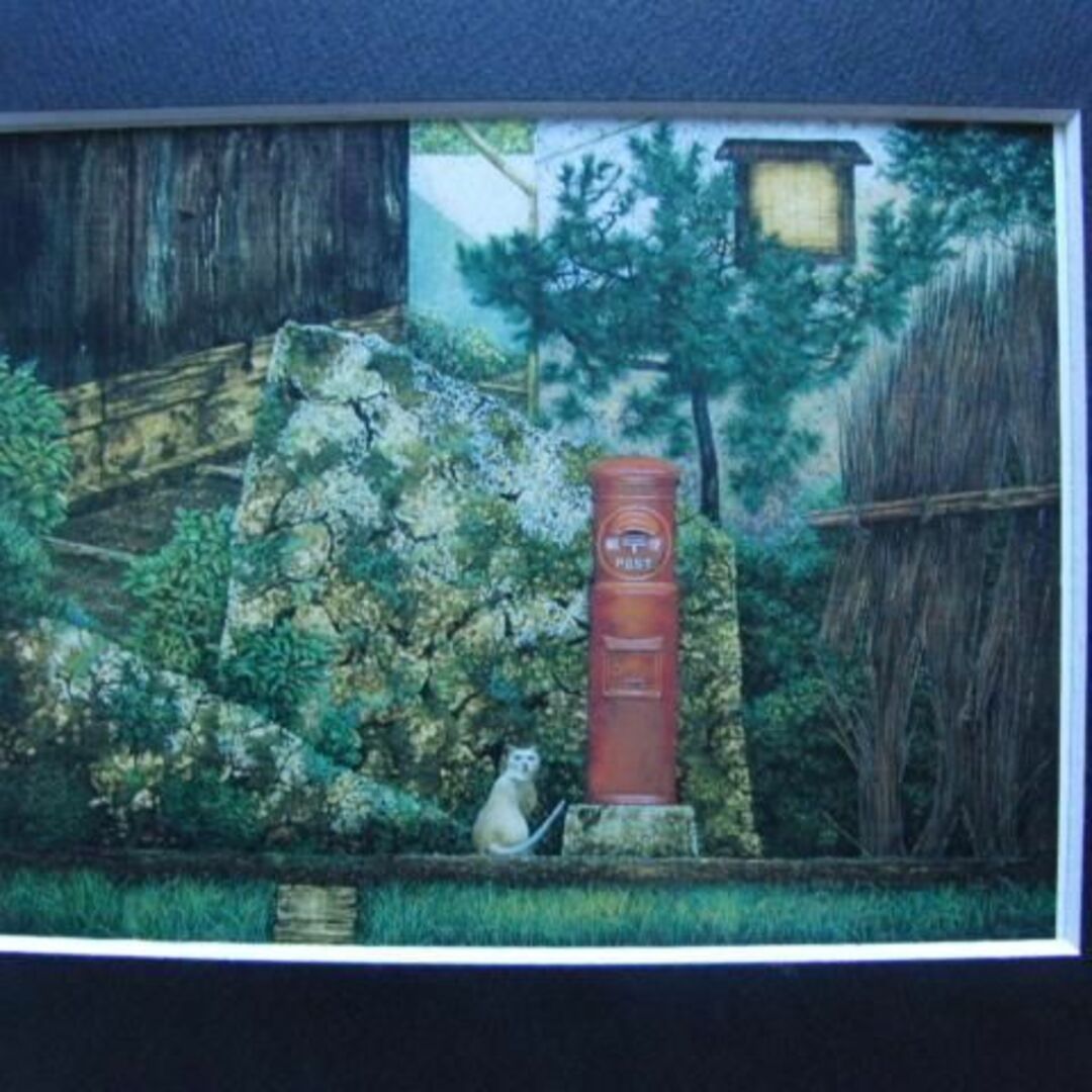 風分 六抄【私の好きな情景】、希少画集画、状態良好、新品高級額装付