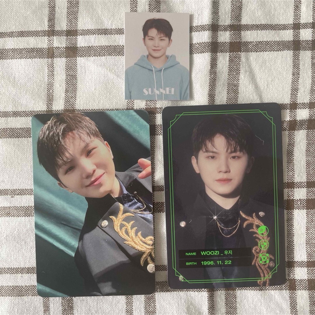 ウジ SEVENTEEN セブチ メンバーシップ トレカ 証明写真の通販 by