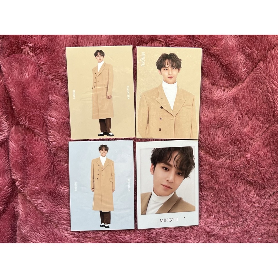 SEVENTEEN - SEVENTEEN ミンギュ 肉まん winter トレカ 4枚セットの