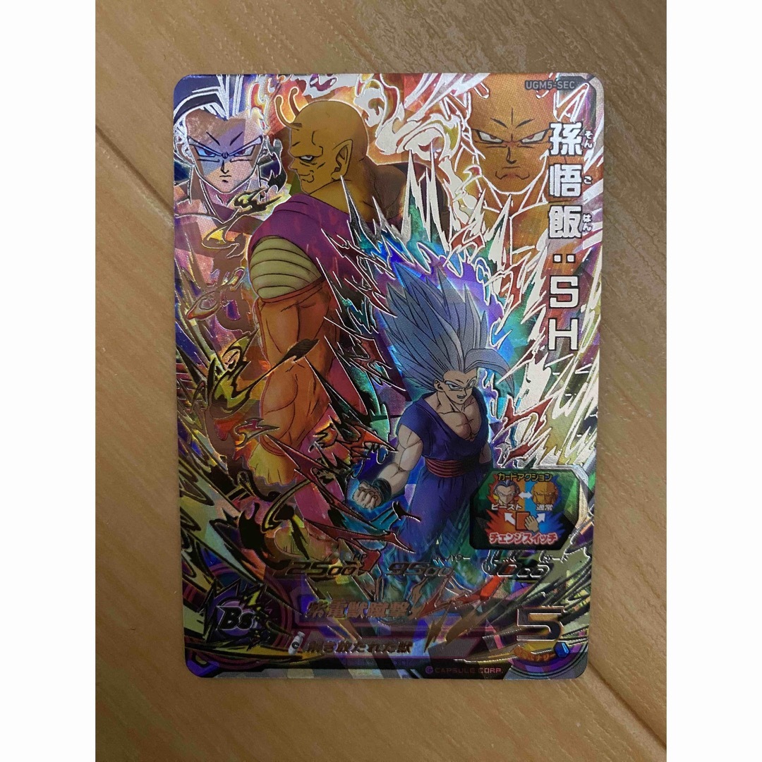 PSA10 ドラゴンボールヒーローズ ugm5-sec 孫悟飯 PSA10 孫悟飯:SH