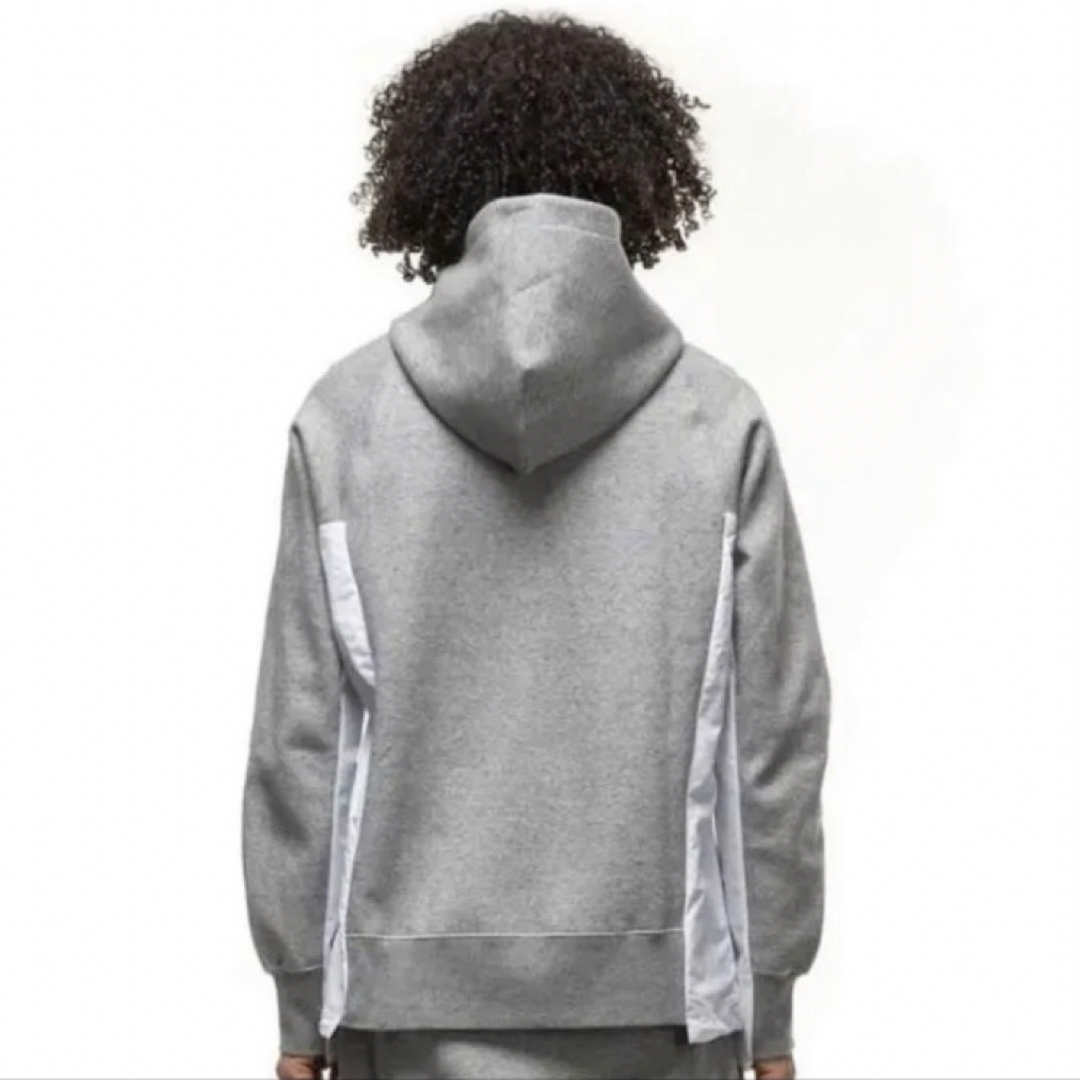 sacai - ◇ Sacai x Nike コラボ ドッキングパーカー グレー ◇ の通販