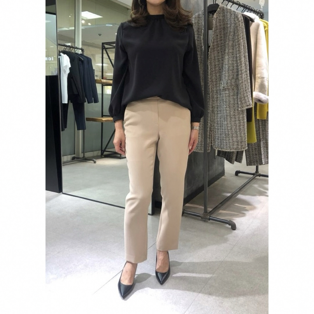 Theory - theory Classic Crepe プルオンパンツ ベージュ 0の通販 by