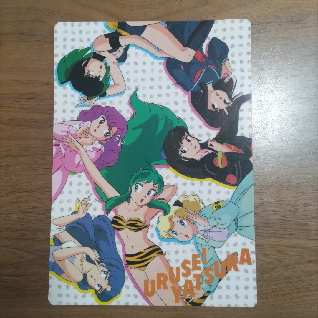 当時物 レア 昭和レトロ うる星やつら 下敷き 缶ペンケース シャーペン