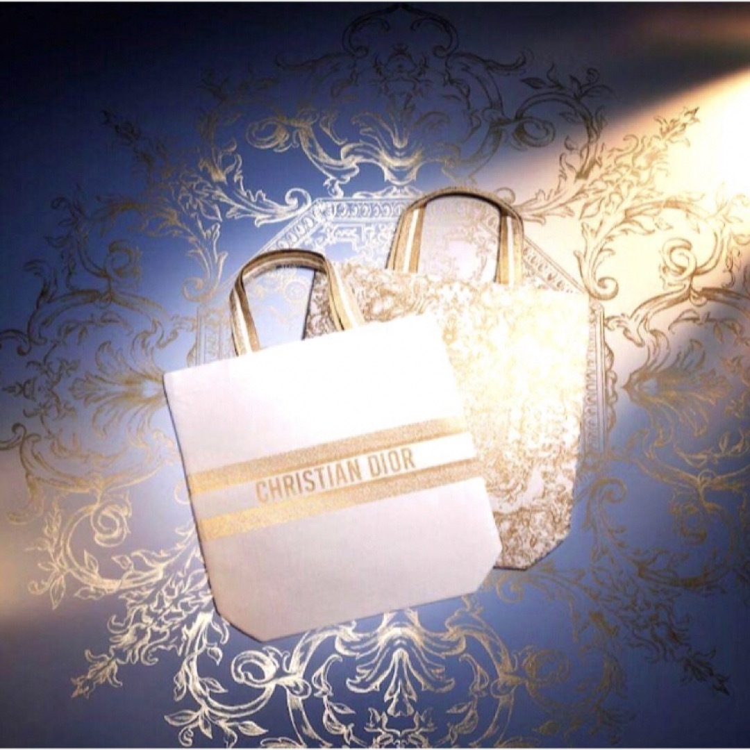 ディオール ビューティー ノベルティ メッシュ トートバッグ ホリデー