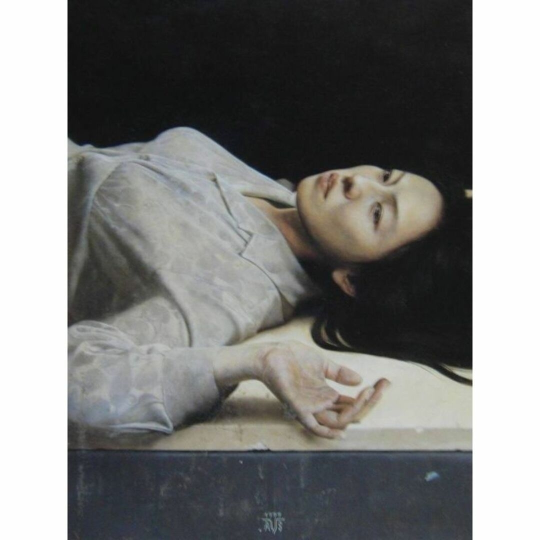 諏訪敦、【深海】、希少な額装用画集より、新品額装付、状態良好の通販