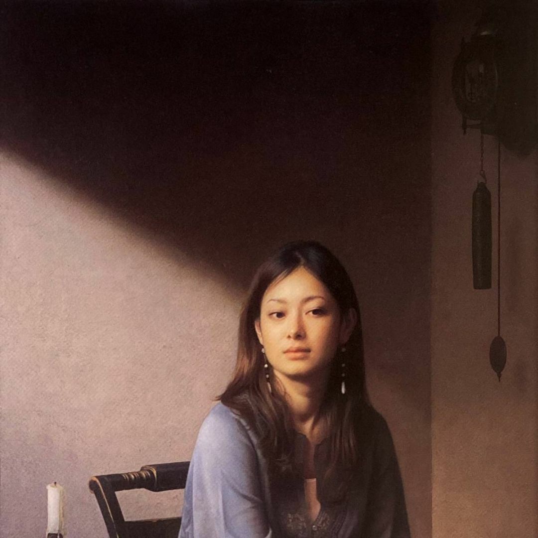 生島浩、「5.55」、希少な画集の額装画、オーダーマット付・日本製新品