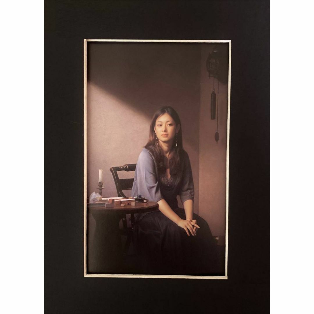 生島浩、「5.55」、希少な画集の額装画、オーダーマット付・日本製新品