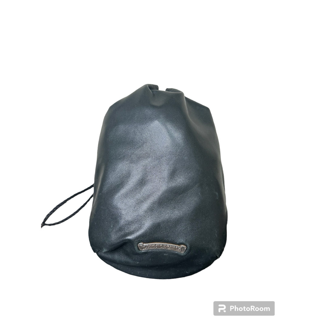 Chrome Hearts - クロムハーツ ドローストリング サックポーチ 巾着型