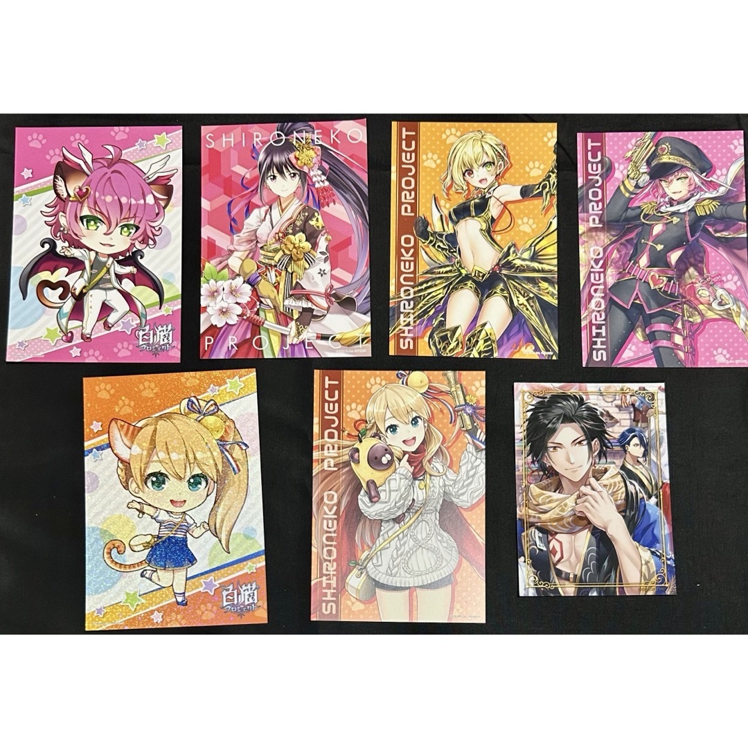 白猫プロジェクト 特典 イラストカード ポストカード まとめ売りの通販