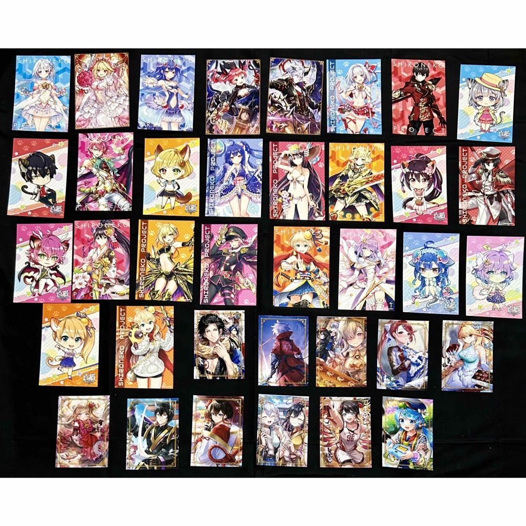 白猫プロジェクト 特典 イラストカード ポストカード まとめ売りの通販