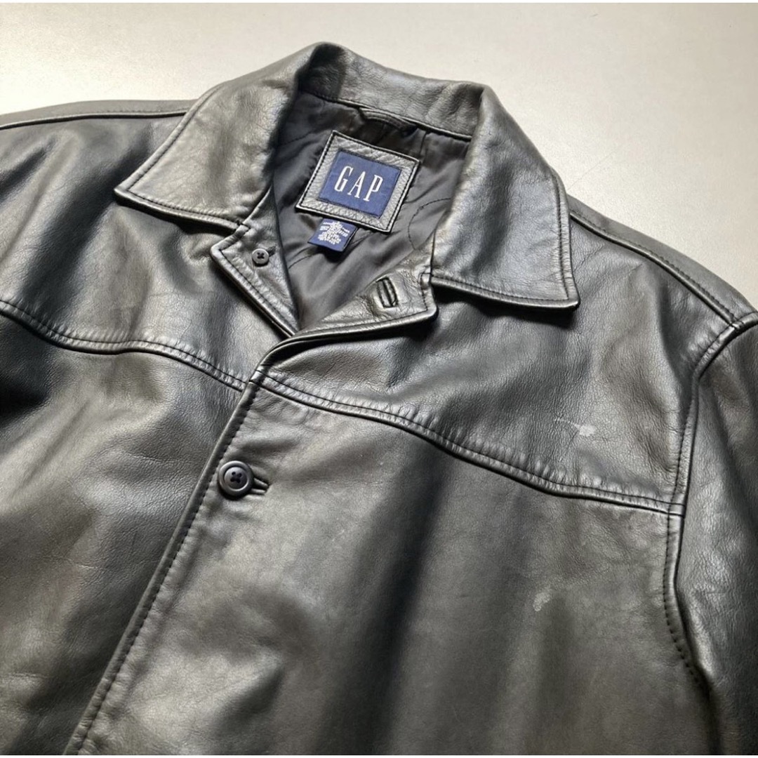 GAP - 90s old gap レザー カーコート 野村訓市 希少の通販 by Y